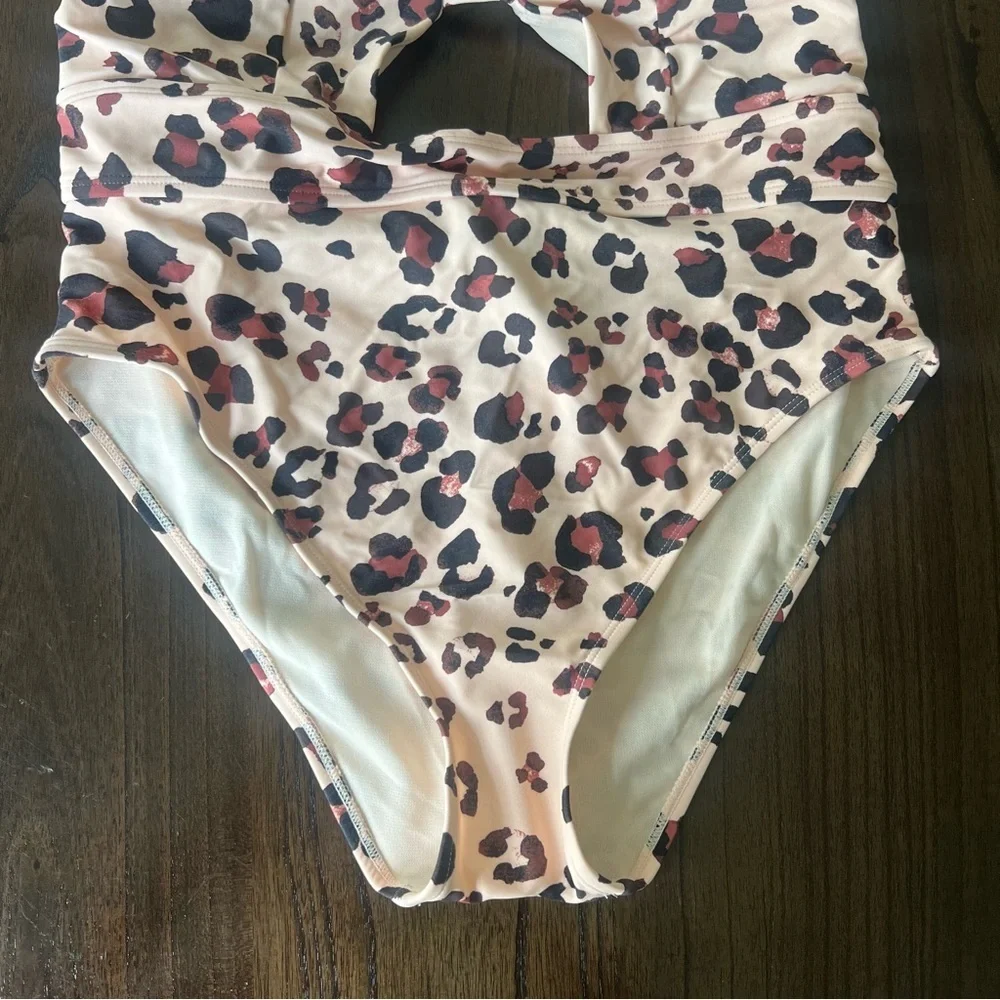 NWT Adore Me Leopard Print Bikini - Large - Picture 3 of 16